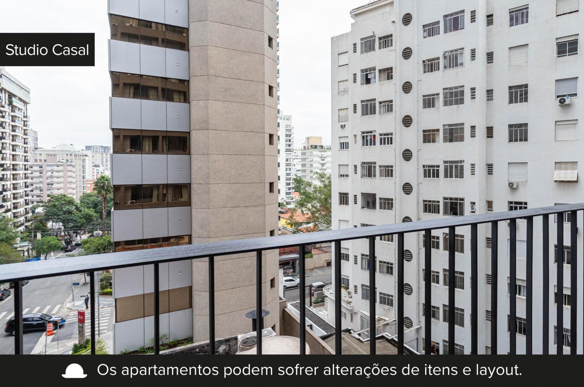公寓 Charlie Haddock Jardim Paulista 圣保罗